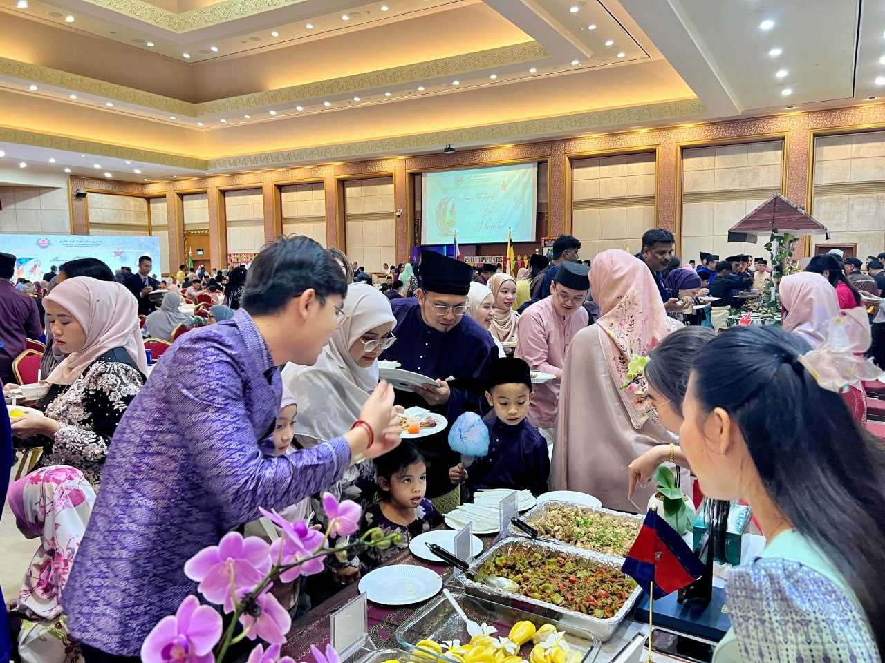 Participating in the Hari Raya Aidilfitri Celebration organized by ...